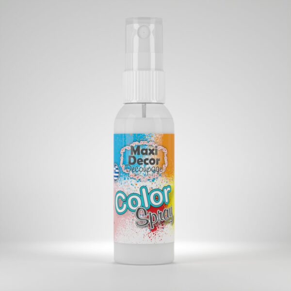 Color spray alb Maxi Decor, pe bază de apă cu aderență excelentă și uscare rapidă. Potrivit pentru toate suprafețele.