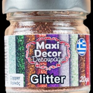 Glitter cupru Maxi Decor 20gr