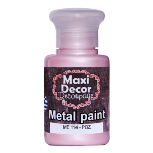 acrilica metalica roz Maxi Decor 60ml-gtatarakis.com