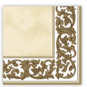 Servetele pattern gold 22834-pentru decoupage-gtatarakis.com