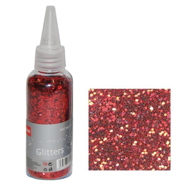 Glitter 27775-02 rosu 40gr