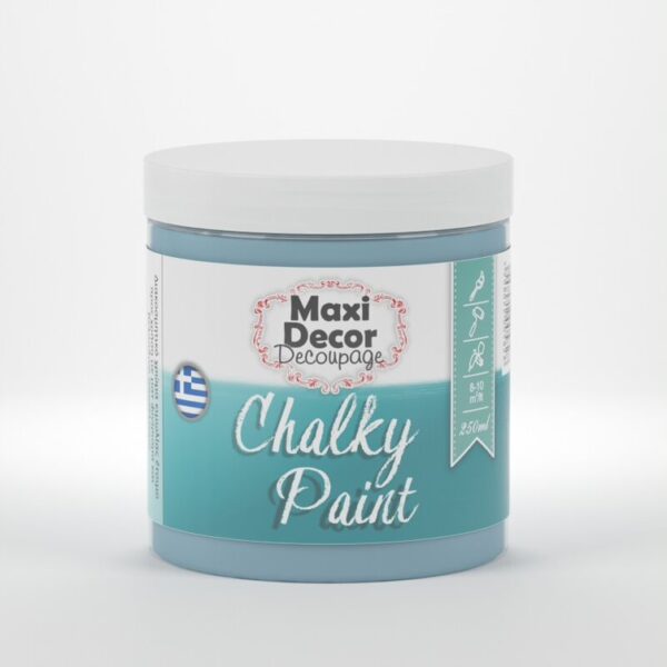 Chalky paint -Gri-deschis albastru-Maxi Decor
