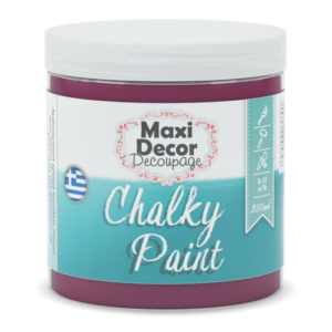 chalky paint cranberry 250ml