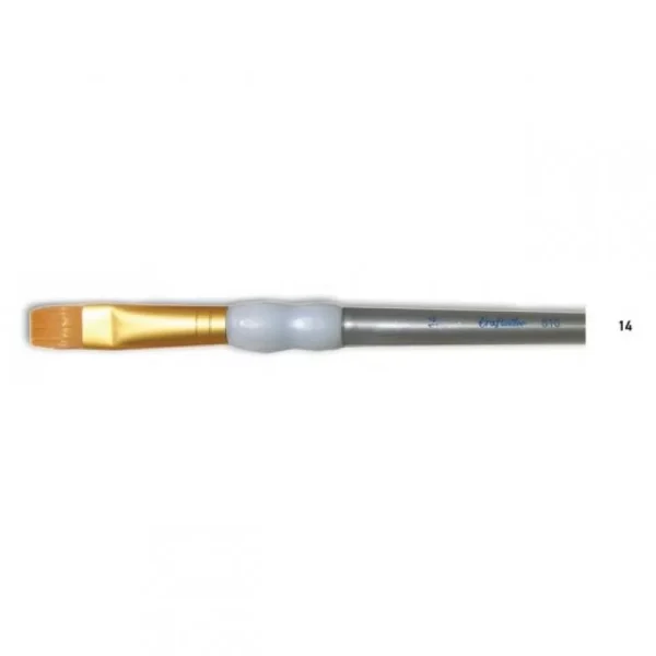 Pensule sintetice Craftistico, Seria 810.Potrivit pentru vopsele acrilice și tempera.Ideal pentru tehnici mixte și pentru amestecarea culorilor.