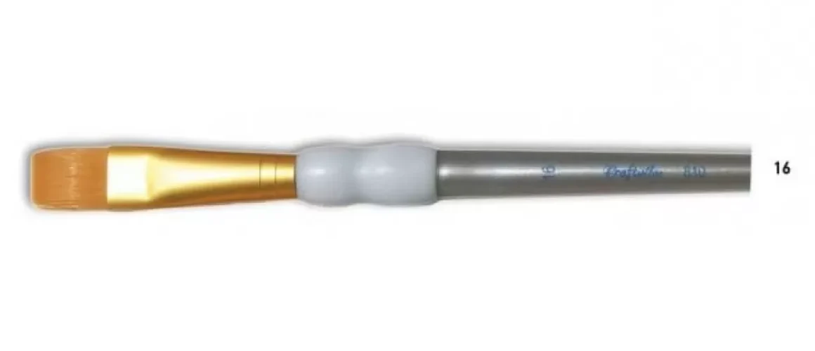 Pensule sintetice Craftistico, Seria 810. Potrivit pentru vopsele acrilice și tempera.Ideal pentru tehnici mixte și pentru amestecarea culorilor.