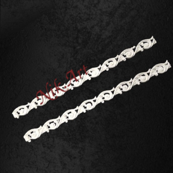 Model elastic bordura EL140 (2buc). Modele elastice pentru: decupaj, scrapbooking, ideal pentru decorarea obiectelor și a mobilierului.